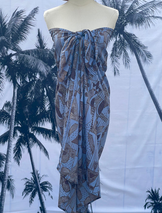 Periwinkle Blue Sarong